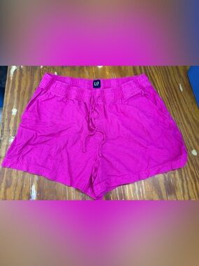 Pink GAP linen shorts 🩷